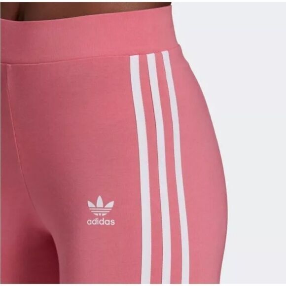 Adidas 3 Stripes Tights in Pink Size Small | Cotton |Jimmy Jazz rose tone S - Picture 9 of 15